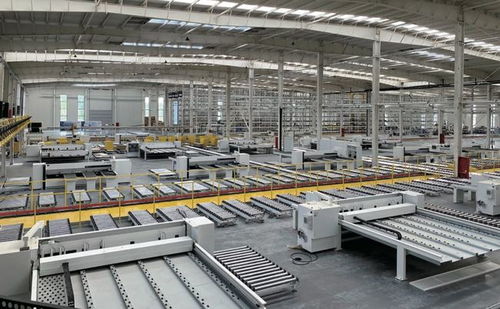 木道家居的整廠智能物流系統(tǒng)